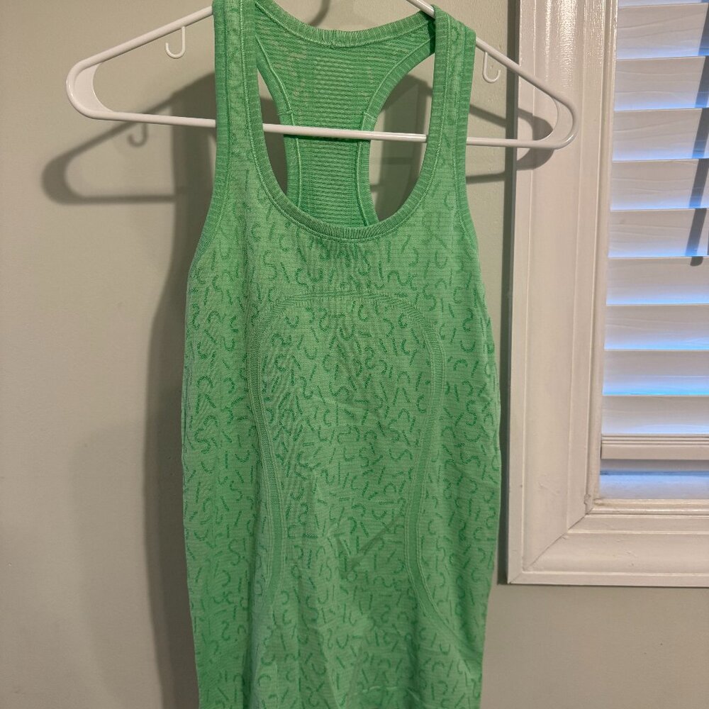 Lululemon Swiftly Racer Back Running Tank Top